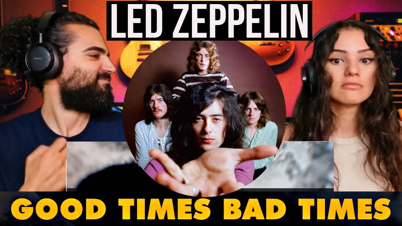 We react to Led Zeppelin - Good Times Bad Times | REACTION