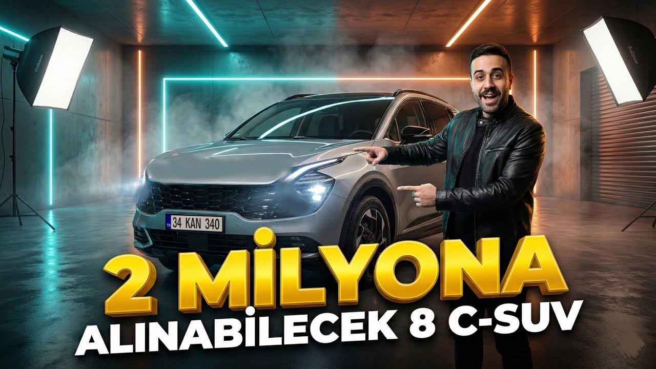 2 MİLYONA ALINABİLECEK EN İYİ 8 SUV MODELİ ŞUBAT 2026