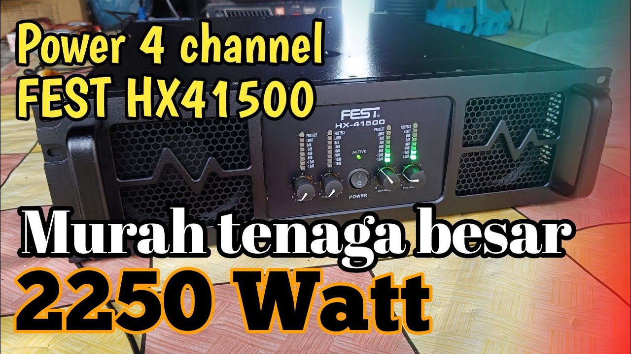 Power FEST HX41500 Mantap banget tenaganya