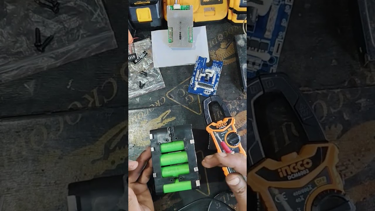 21v 30 cell 18650 true rated battery power bank (Ilocano Istibis)