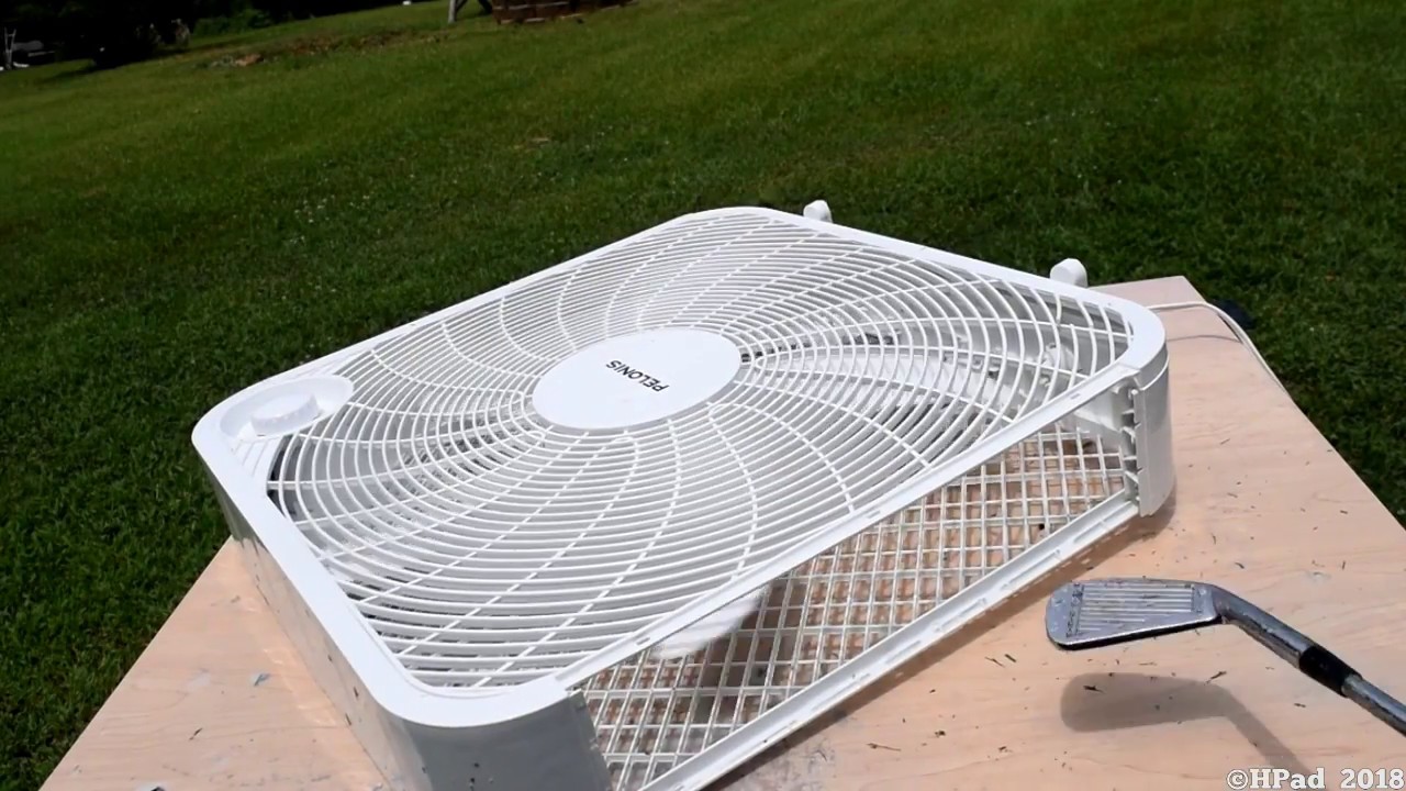 PELONIS Box Fan Destruction