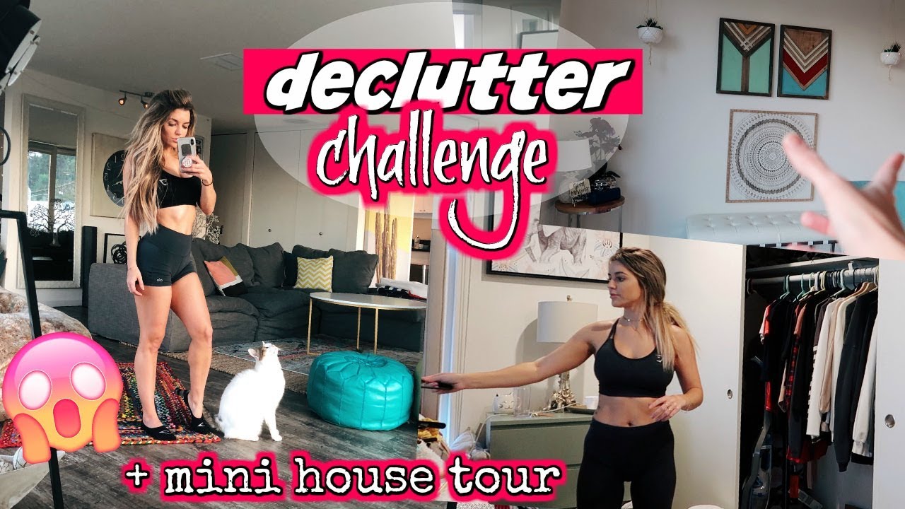 DECLUTTER & GET ORGANIZED CHALLENGE + MINI UPDATED HOUSE TOUR