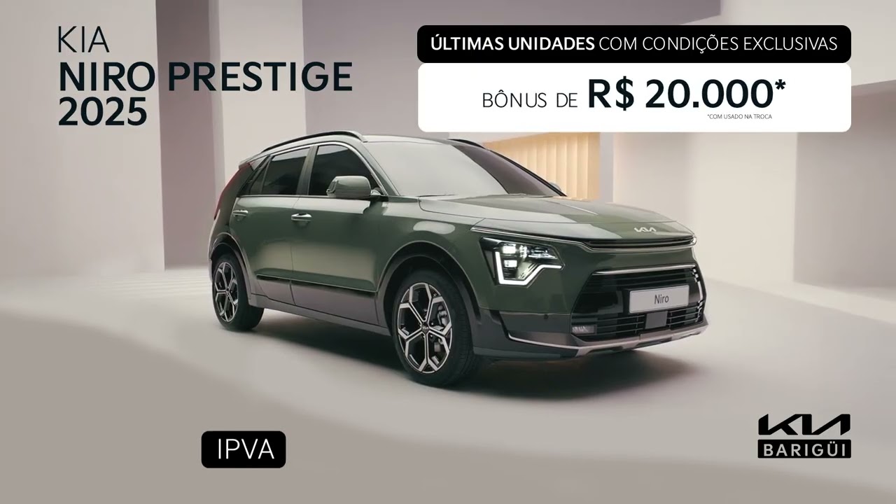 ÚLTIMAS UNIDADES com ofertas EXCLUSIVAS do KIA BARIGUI NIRO!! - Kia Barigüi