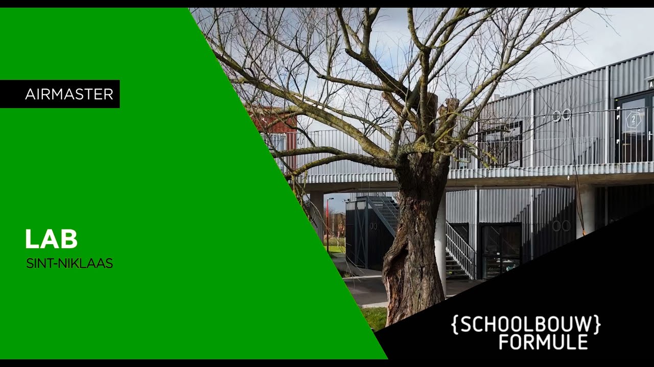 LAB Sint-Niklaas - Modulair bouwen met decentrale ventilatie voor maximale efficiëntie