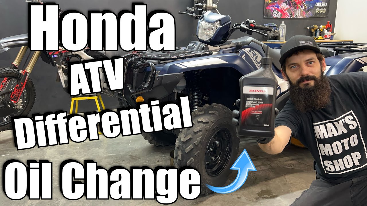 Пошаговое руководство по замене масла в дифференциале Honda TRX 520/420
