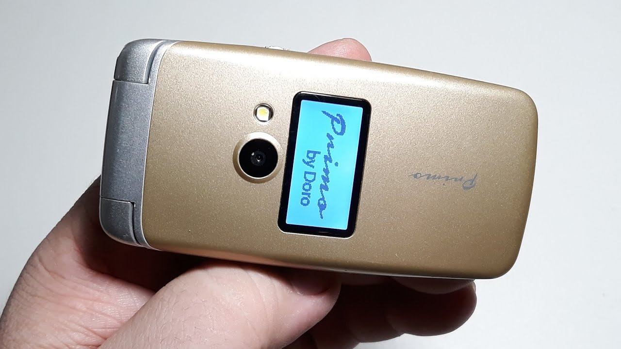 Primo 413 by Doro Large Button color GOLD. Крутой бабушкофон для крутых пожилых леди