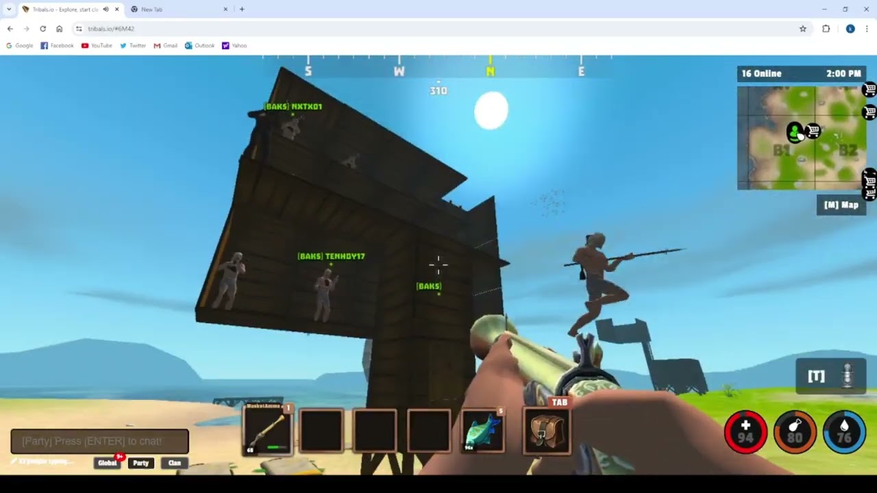 Tribals.io | BAK5 raid pt.3
