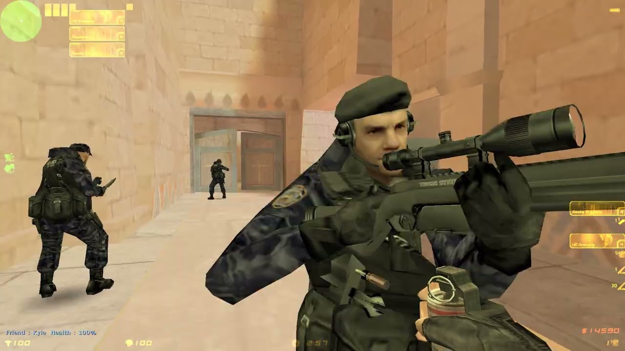 Counter-Strike 1.6 | Day 1428 | Map : cs2_anubis_2x2 (Expert Challenge)