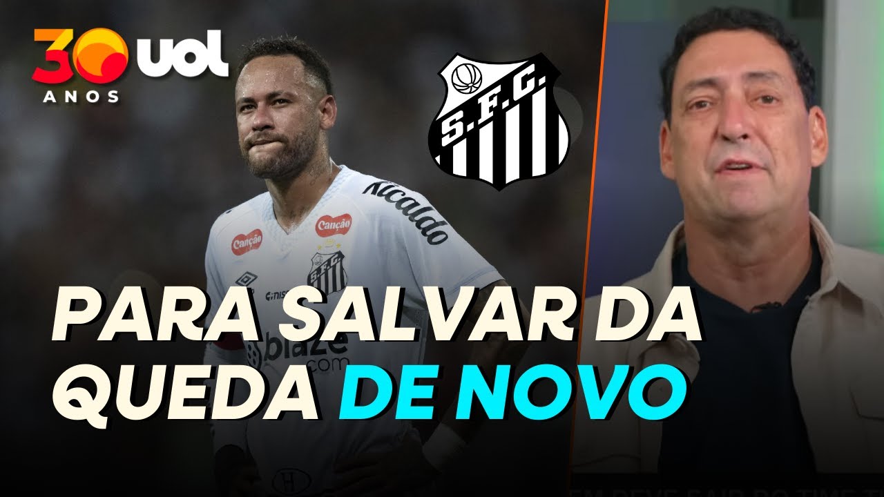 SANTOS CONFIA EM VOLTA DE NEYMAR PARA AFASTAR FANTASMA DO REBAIXAMENTO NO PAULISTÃO; GABIGOL REBATE?