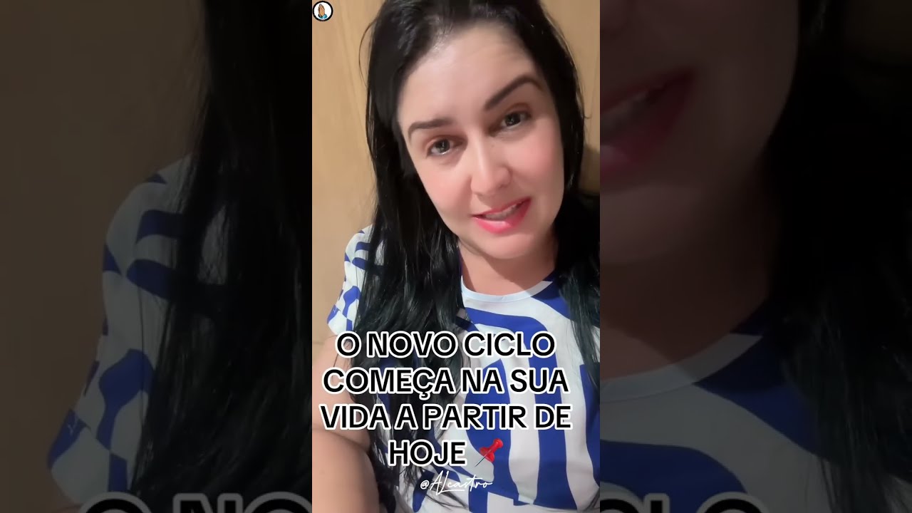 🚨 UM NOVO SICLO COMEÇA NA SUA VIDA A PARTE DE HOJE 