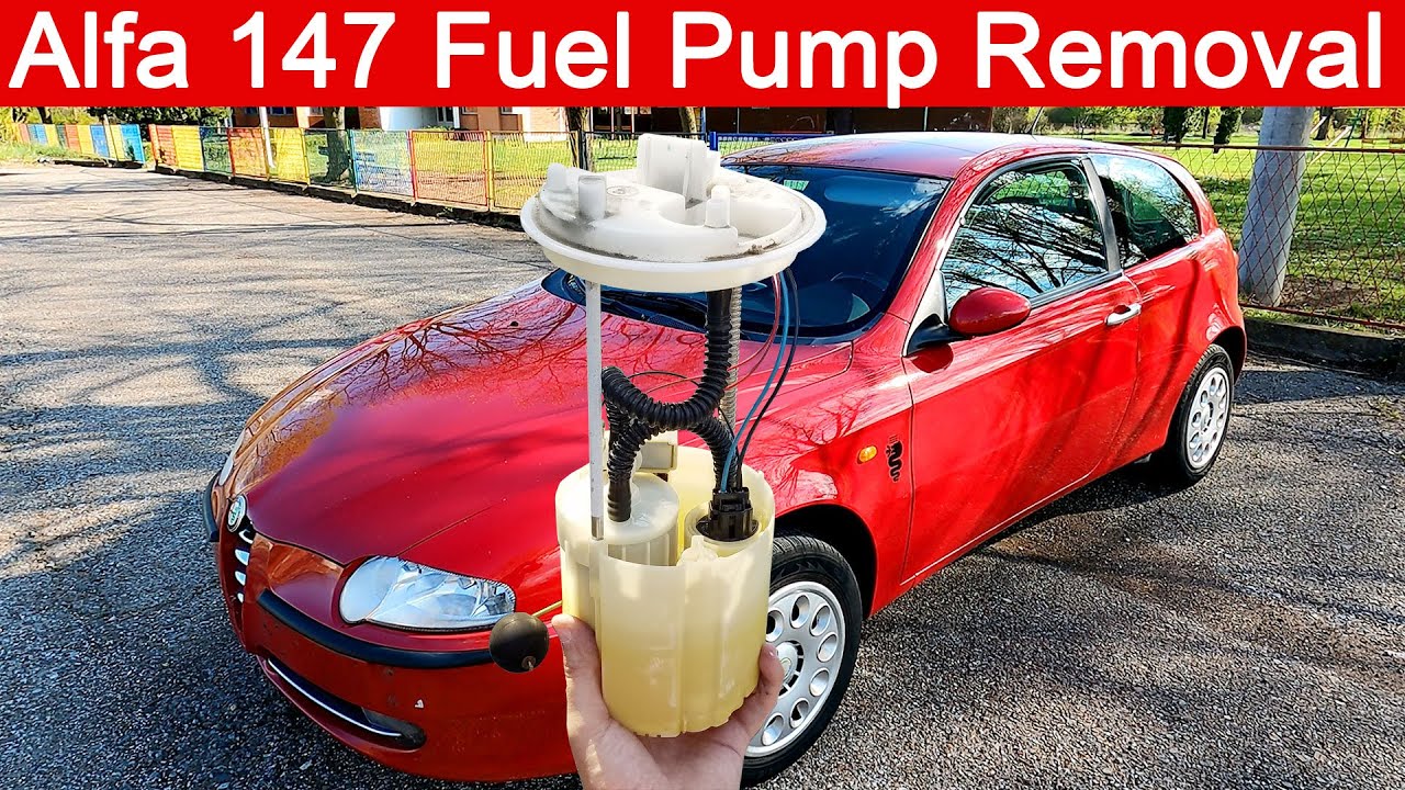 Снятие, расположение и разборка топливного насоса Alfa 147
