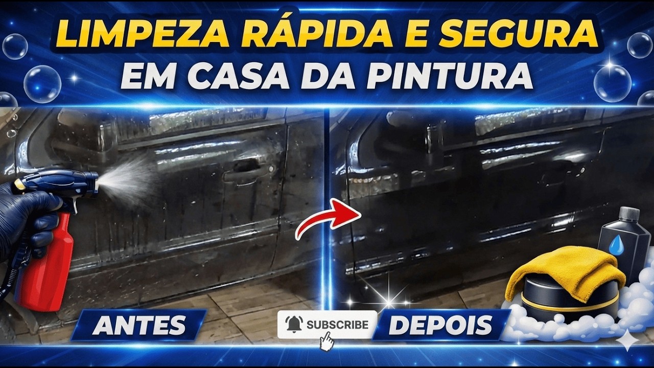 COMO LIMPAR A  PINTURA