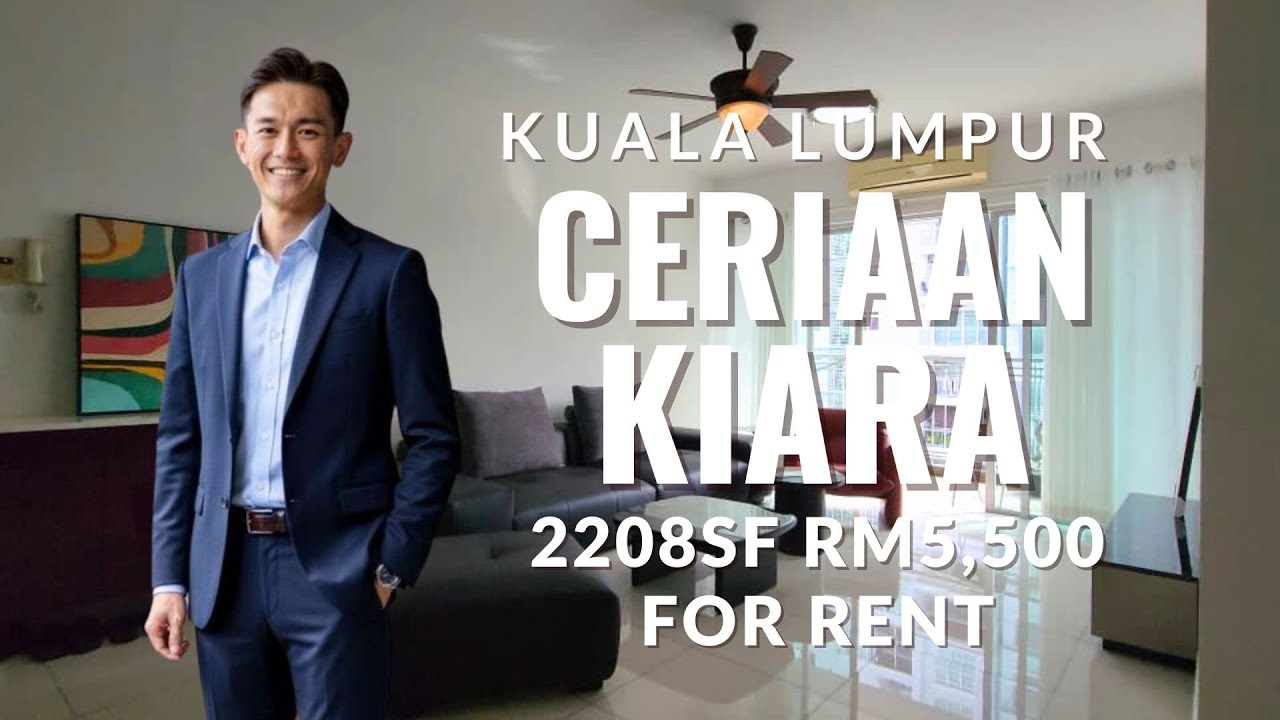 Ceriaan Kiara | Mont Kiara | 2208sf | 4 Rooms 4 Baths | For Rent