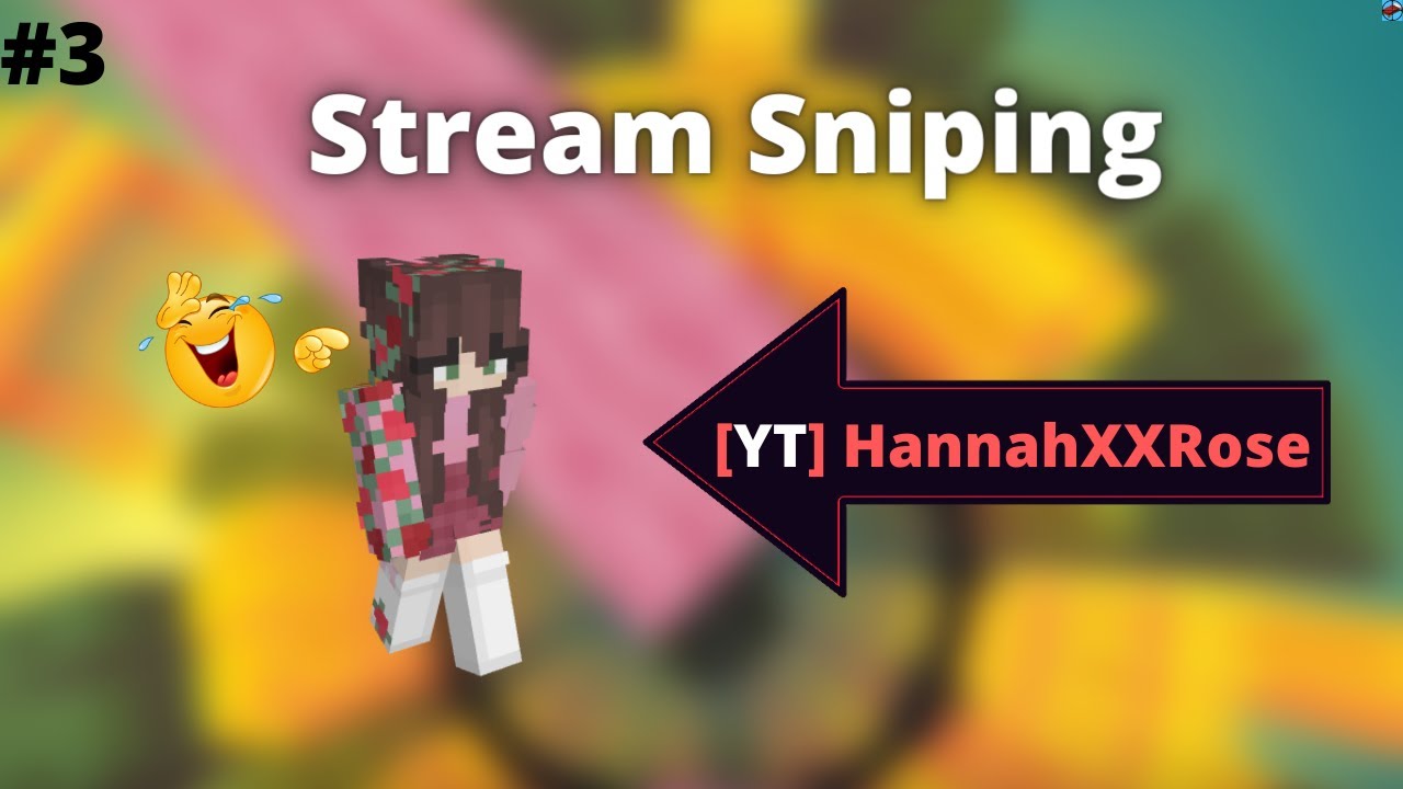 Stream Sniping HannahXXRose (Rage Quits!) *HACKUSATED*