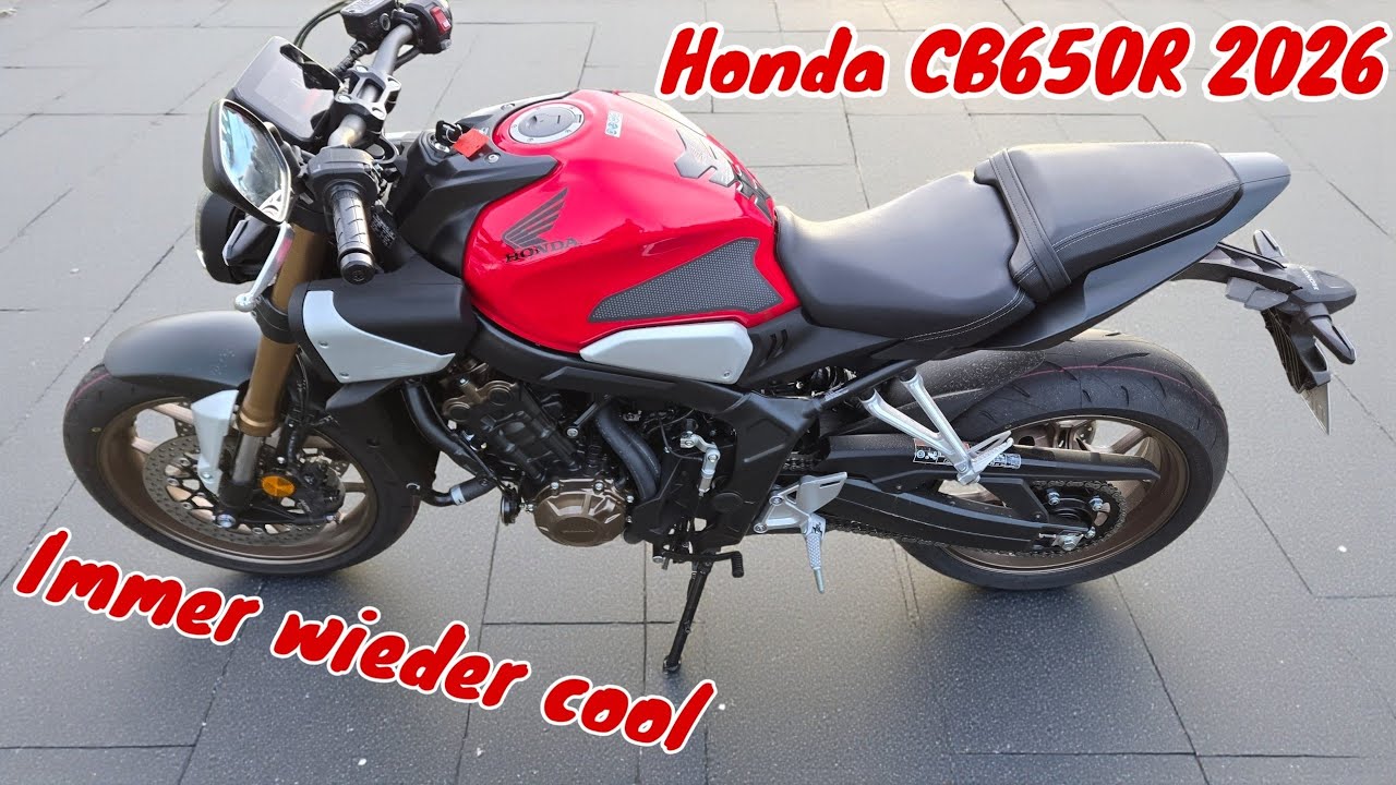 HONDA CB650R 2026 | Wieder eine Runde mit dem coolen 4-Zylinder | E-Clutch auf den Zahn gefühlt
