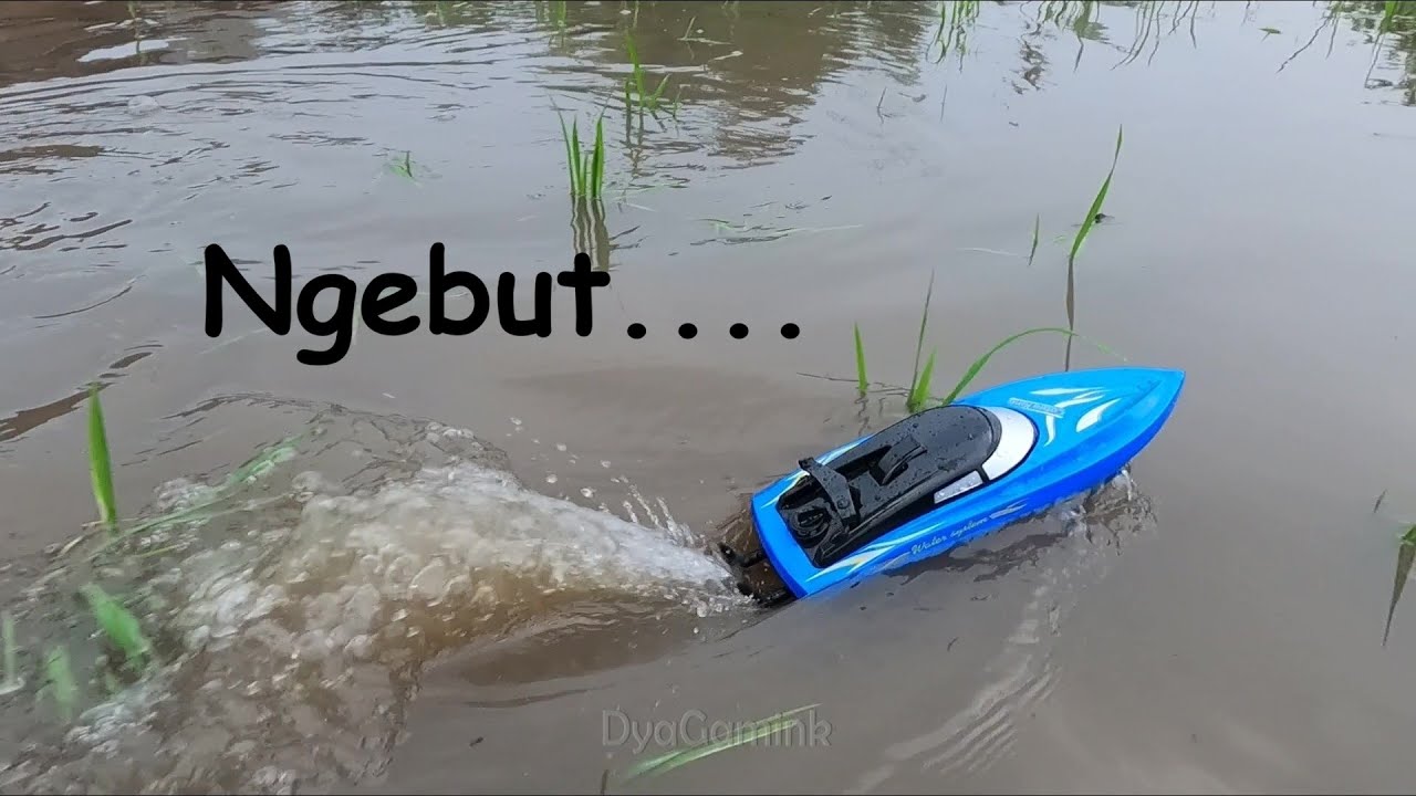 Mainan perahu boat remot