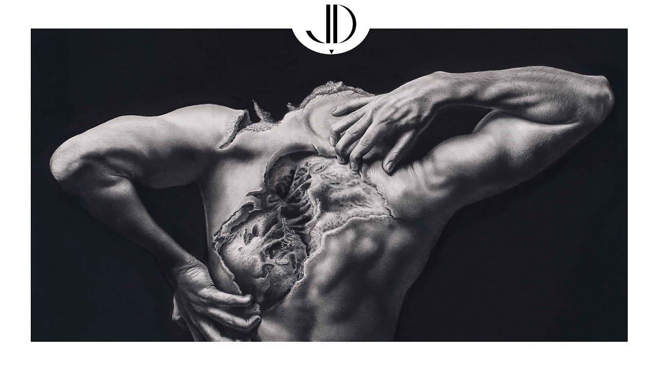 Drawing Timelapse - 'Approval' by Jono Dry