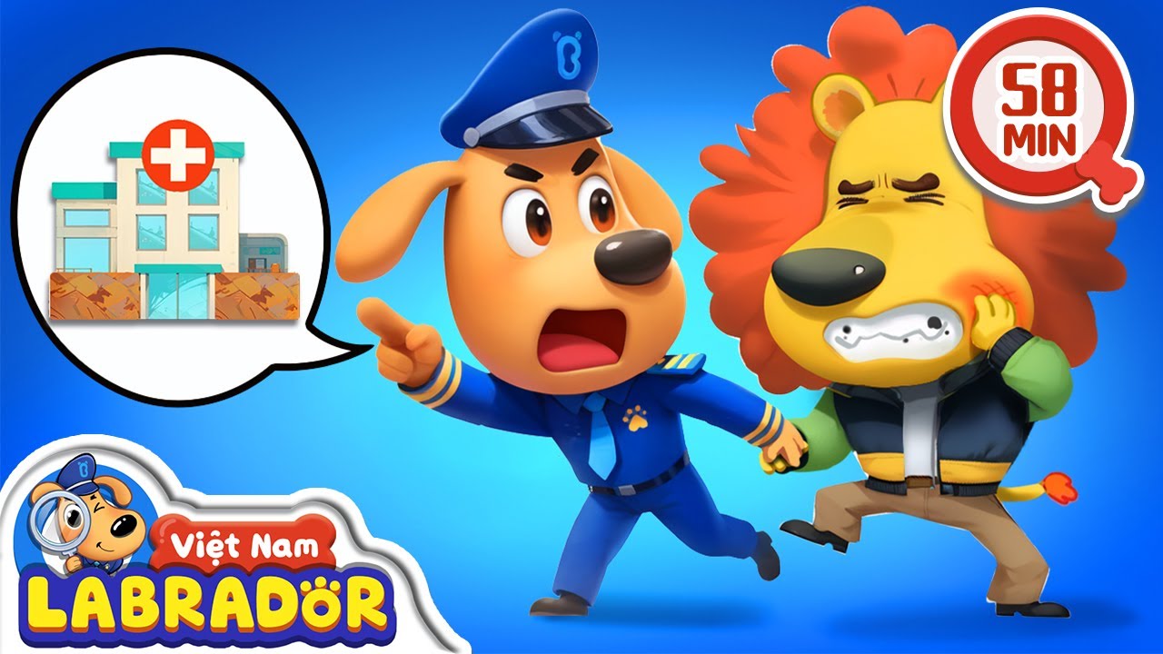 🦷Cảnh sát trưởng chữa khỏi bệnh sâu răng 🪥 Phòng khám nha khoa👮 Cảnh sát trưởng Labrador Vietnam 🚔