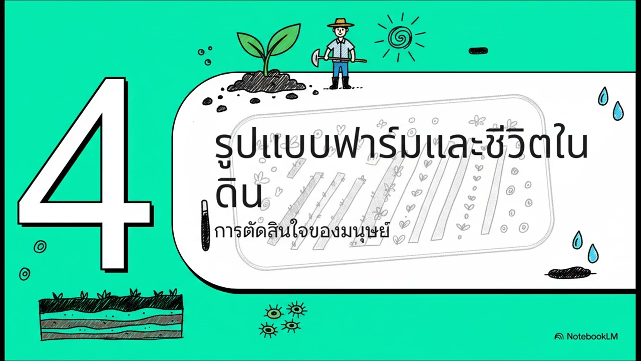 พลังที่มองไม่เห็น  จุลินทรีย์ในดิน