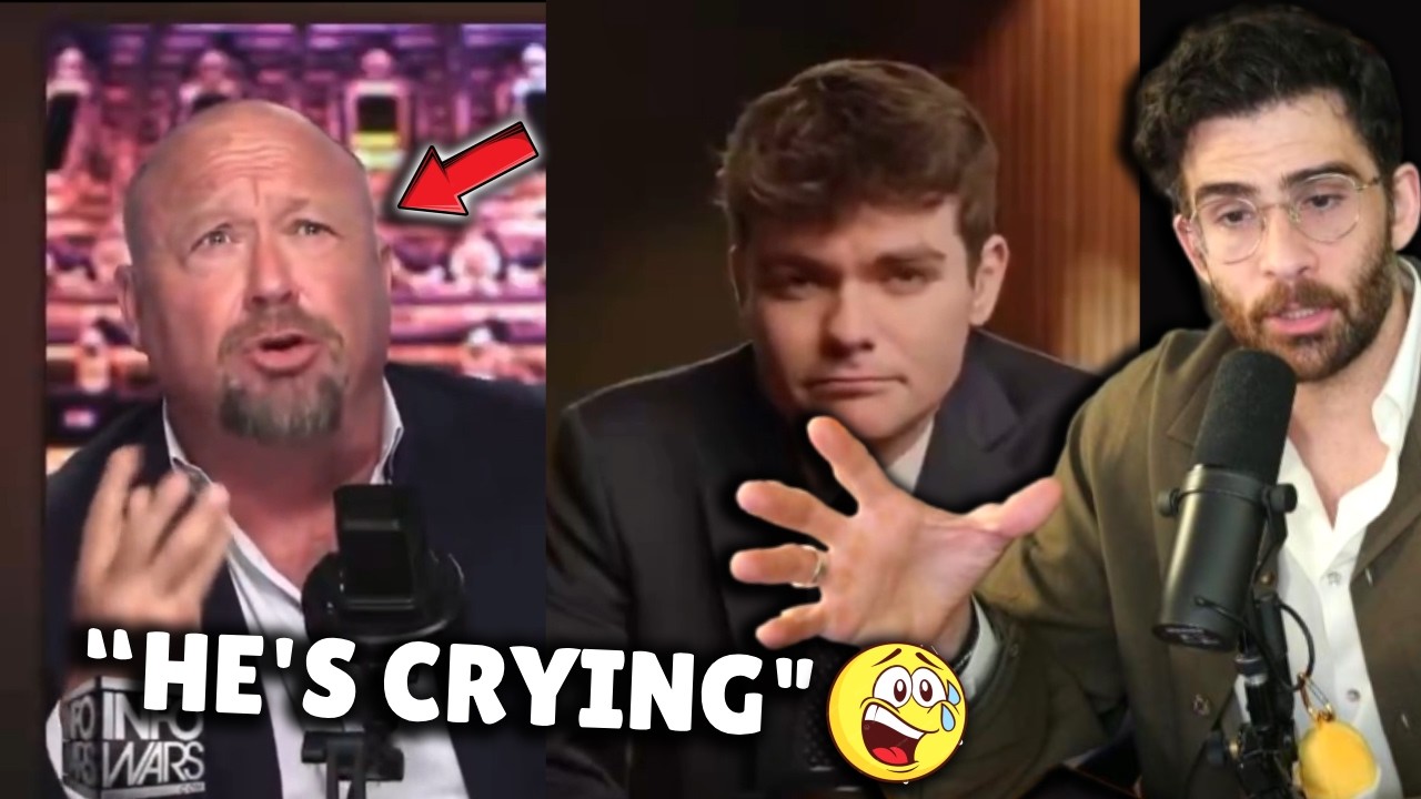 Alex Jones is Actually Crying Right Now  Hasanabi reacts