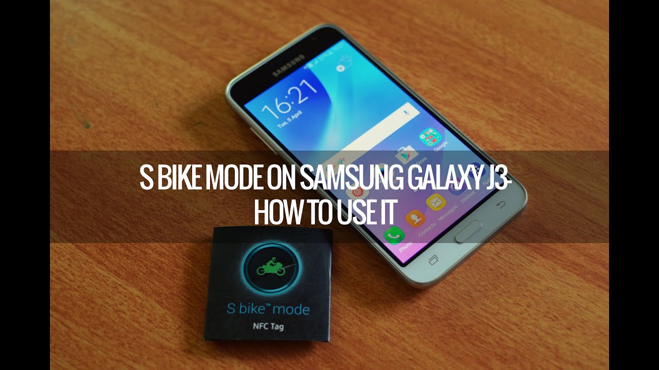 S Bike Mode on Samsung Galaxy J3 - How to Use it