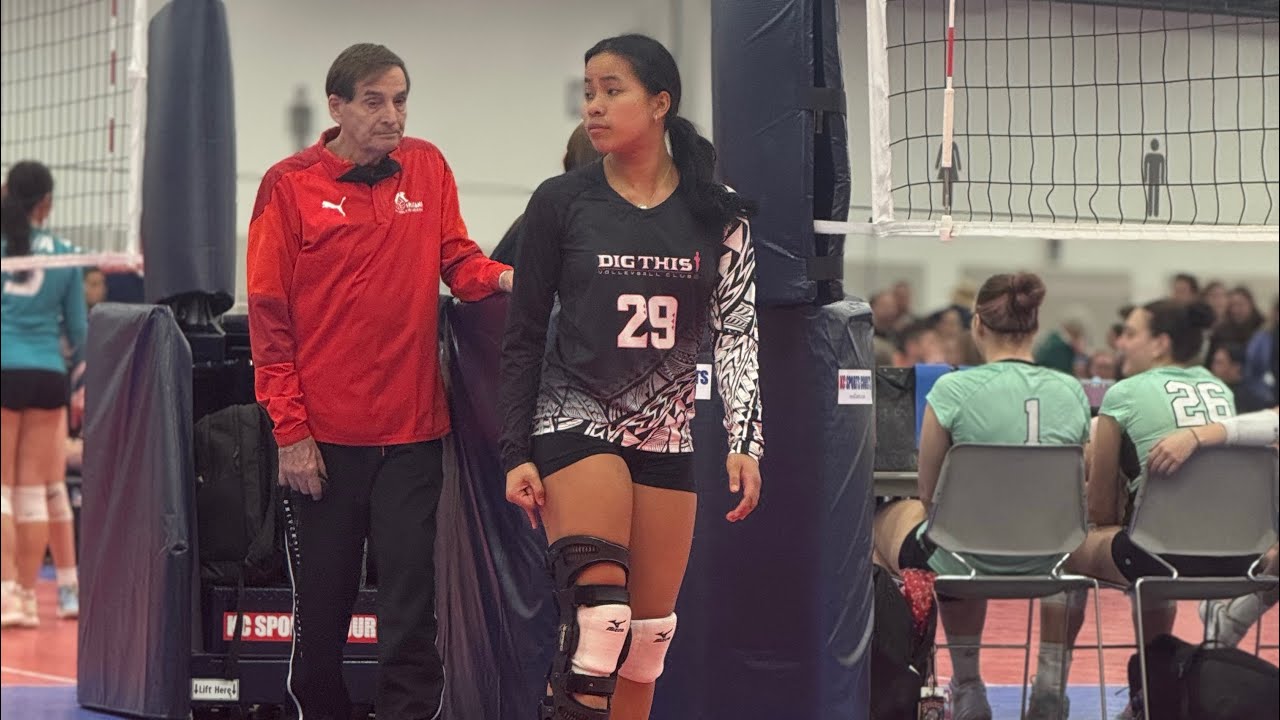 Dalilah (c/o 2026)Dig This! VBC 18s Black vs Canada West (Set 1) 2-15-2026 Las Vegas Classic