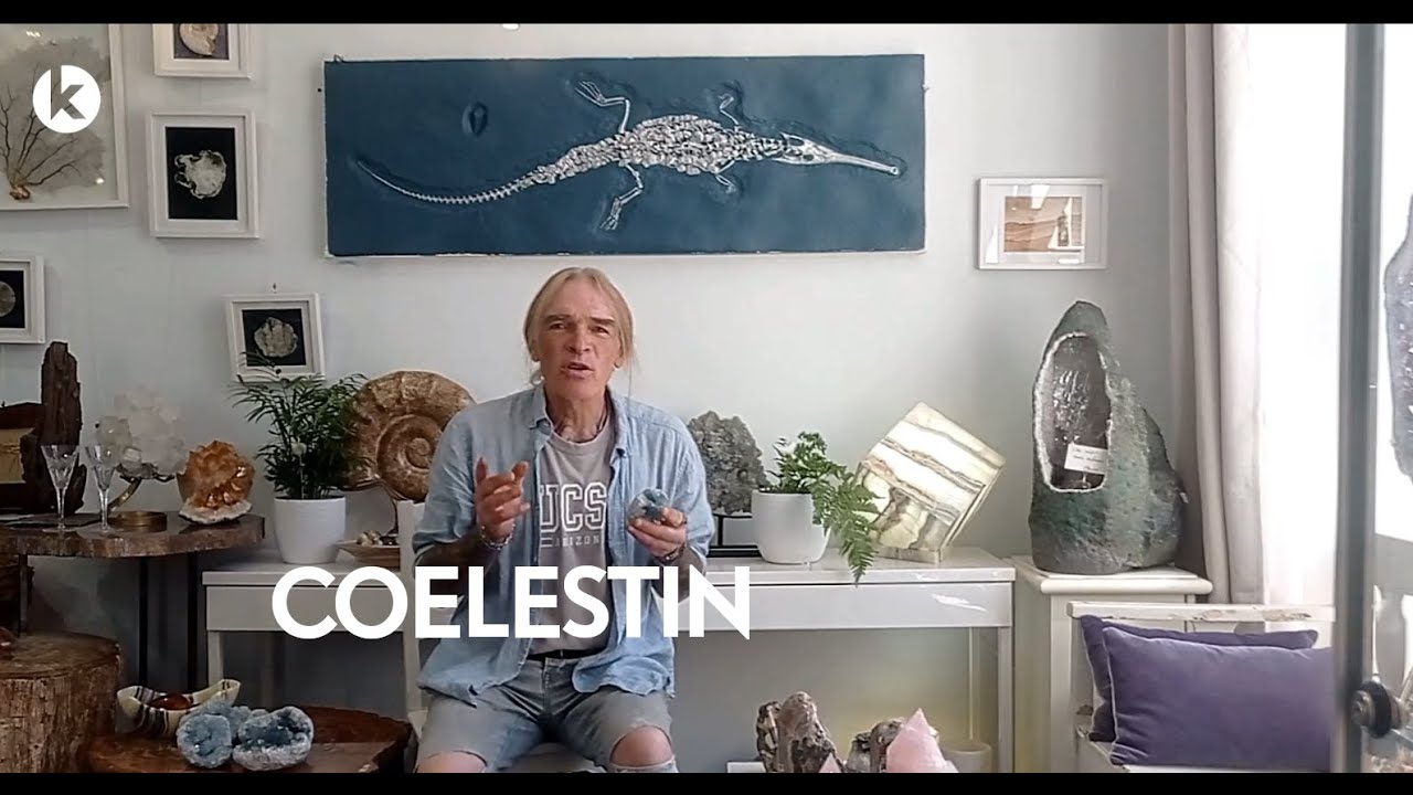Dekorative Mineralien: Coelestin