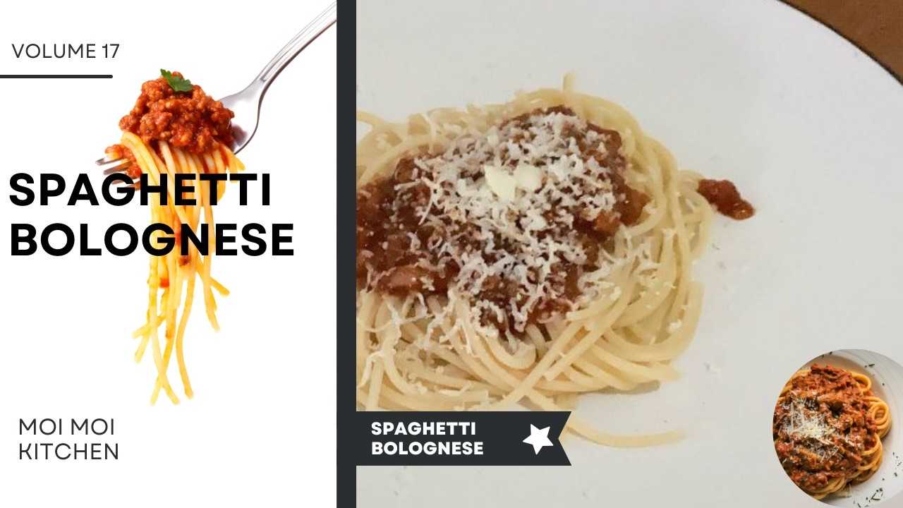 Fusion Unik! Spaghetti Bolognese Gochujang