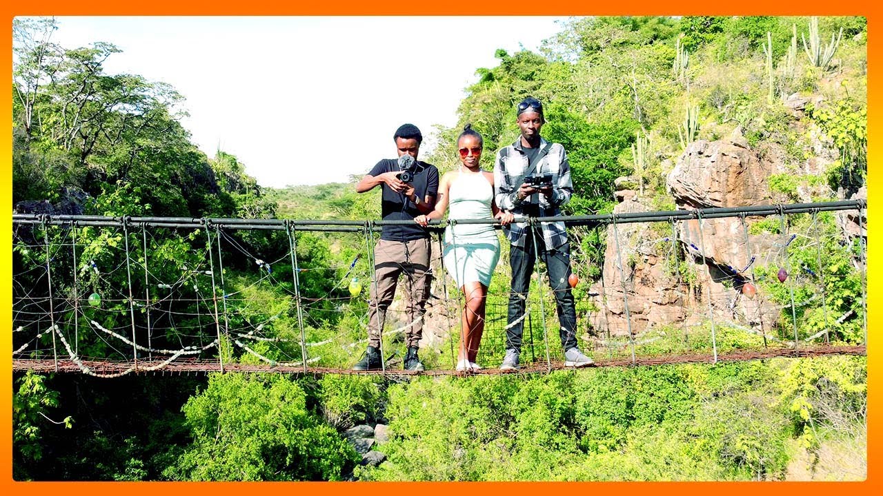 Adventure at Kitengela Glass: Exploring the Enchanting Art and Conquering the Scary Bridge!