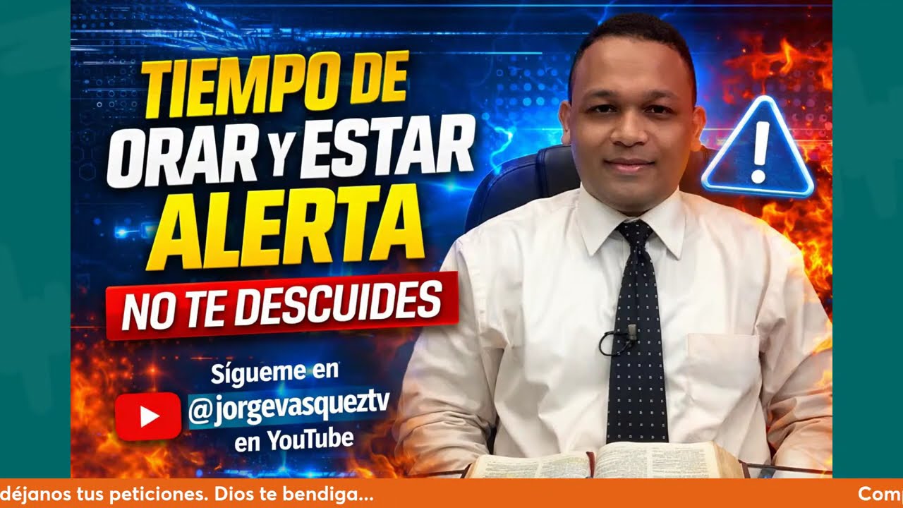 Tiempo de orar y estar alerta: no te descuides-tiempo con Dios al Despertar.