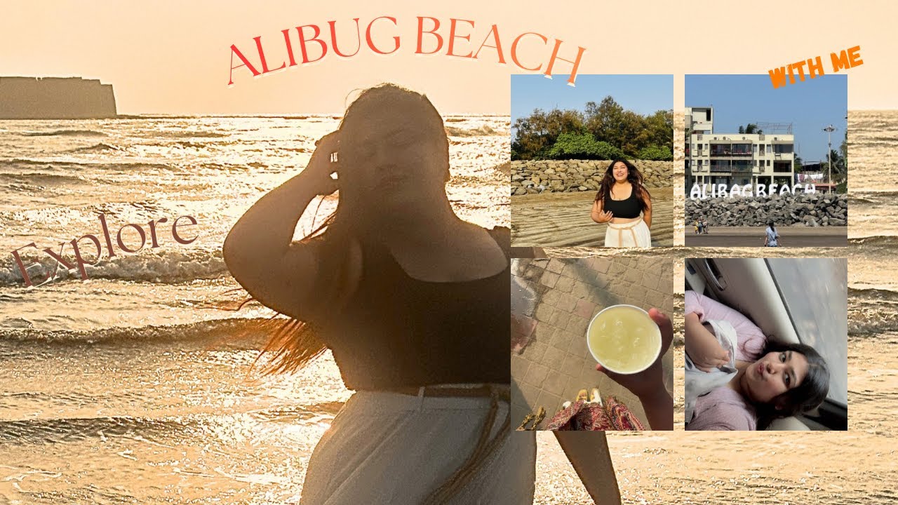 EXPLORE ALIBUG BEACH WITH ME 🌊🏖️| Zuvvy ki bakbak | #youtube #vacation #beach 