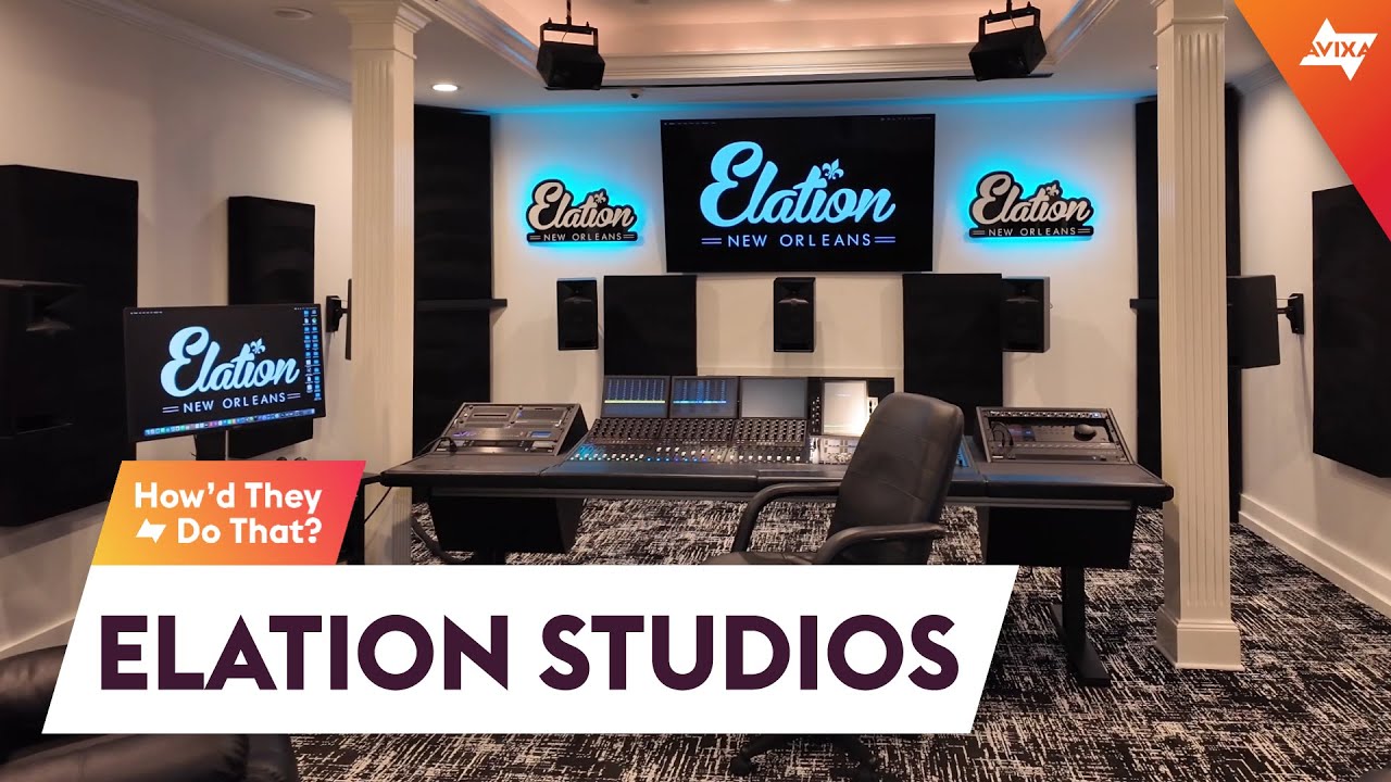 Take a Tour of Louisiana's only Dolby Atmos Certified Music Studio