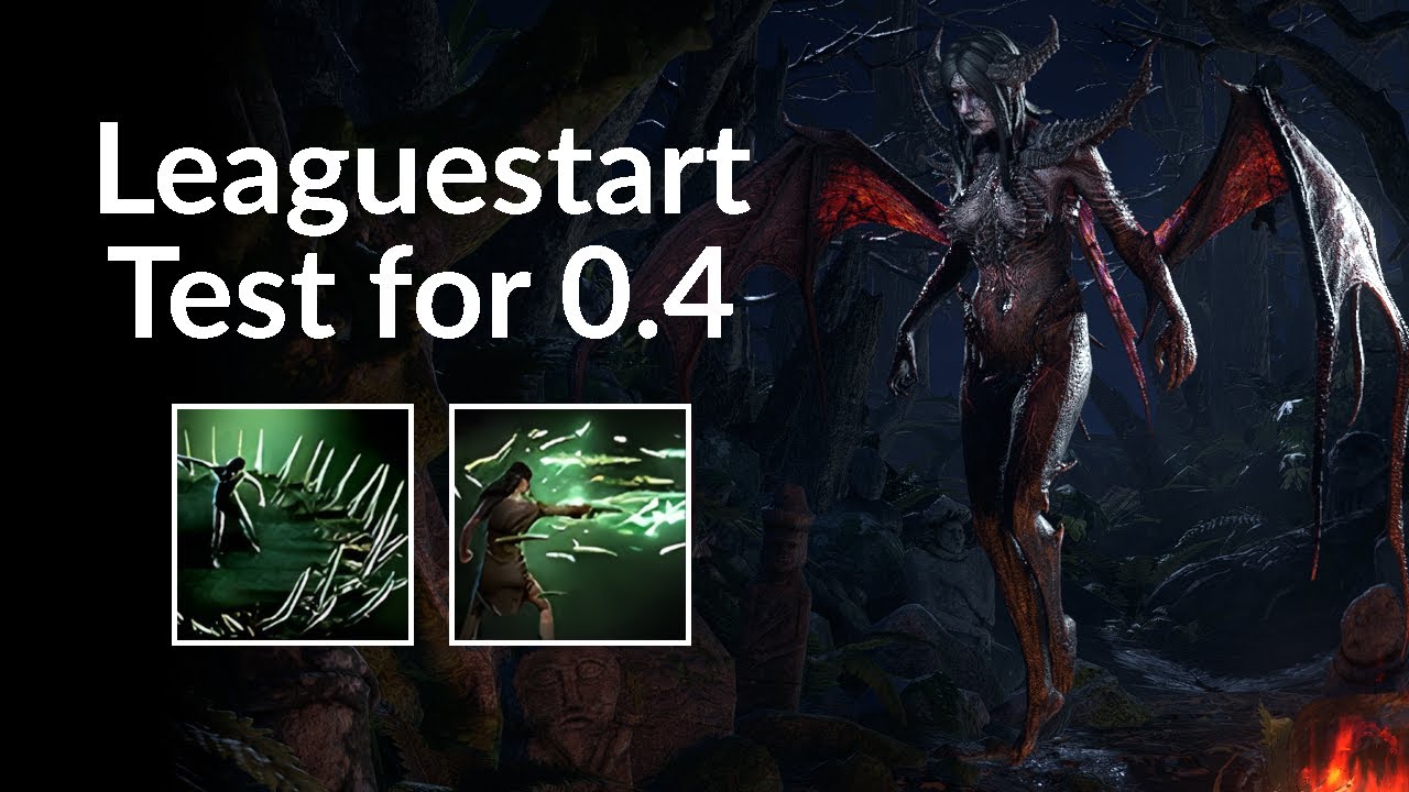Lvl 1 to Tier 15 - Bone Demon Witch Leaguestart | Path of Exile 2