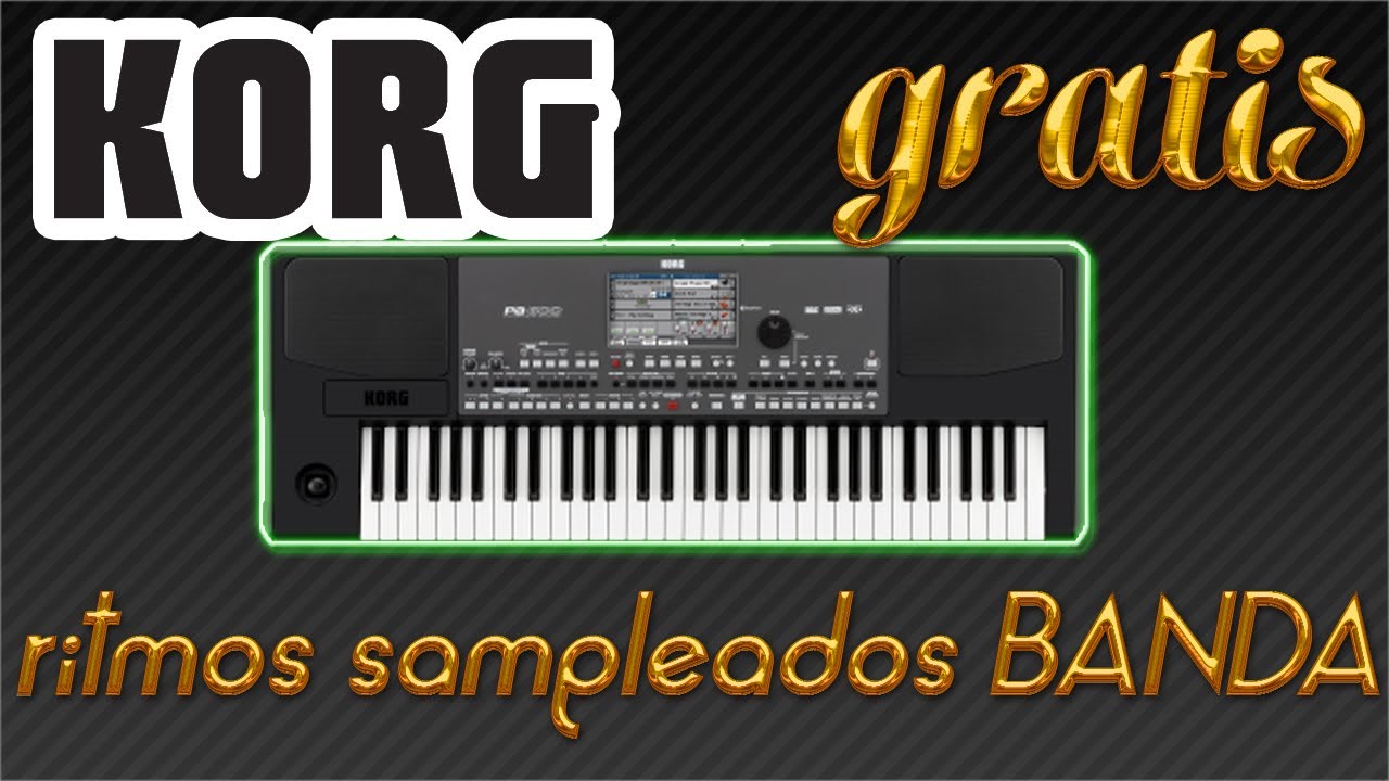 RITMOS SAMPLEADOS DE BANDA PARA KORG PA 300, 600, 700, 900 Y 3X