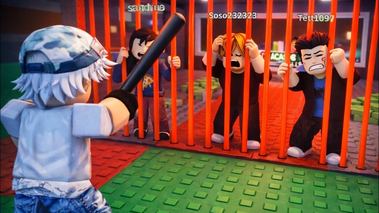 سجنت سوسو وبوبو باجمل لعبة في روبلوكس 