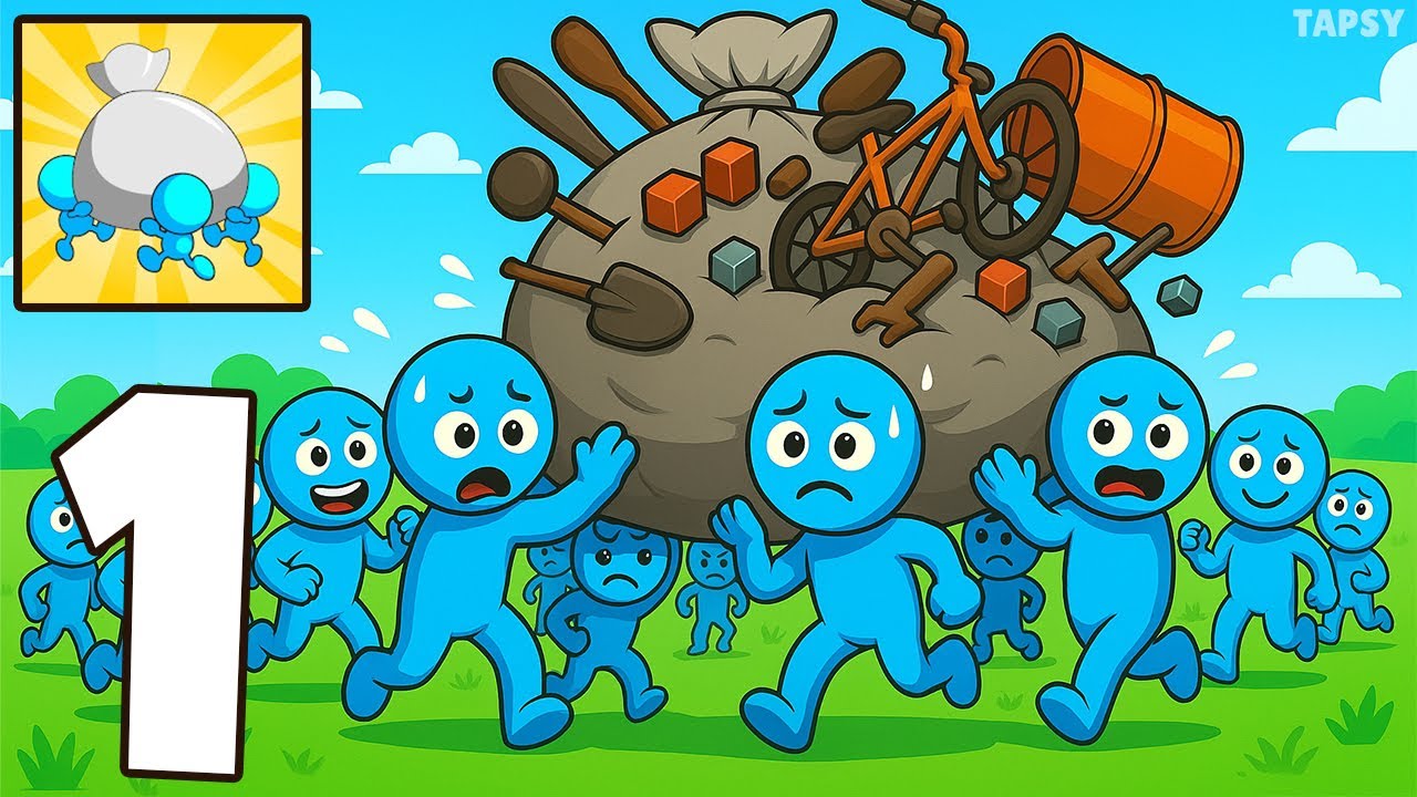 🗑️Garbage Collectors Gameplay Walkthrough Part 1 – Clean the City (Android,iOS)