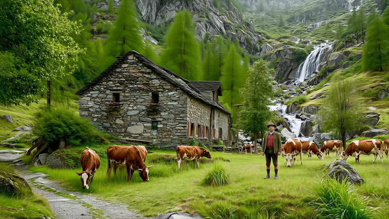 The Most Isolated Swiss Alpine Village Is Switzerland&rsquo;s Unreal Paradise!