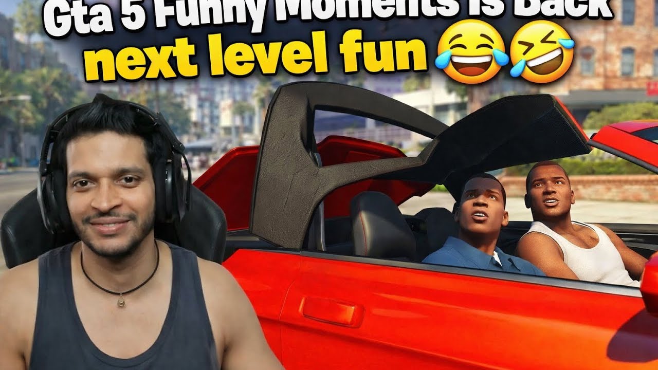 Смешные моменты из GTA 5. Часть 1. 2026
