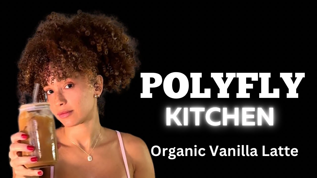 Making a Organic 4 Ingredient Vanilla Latte For My PolyFly Family 🖤