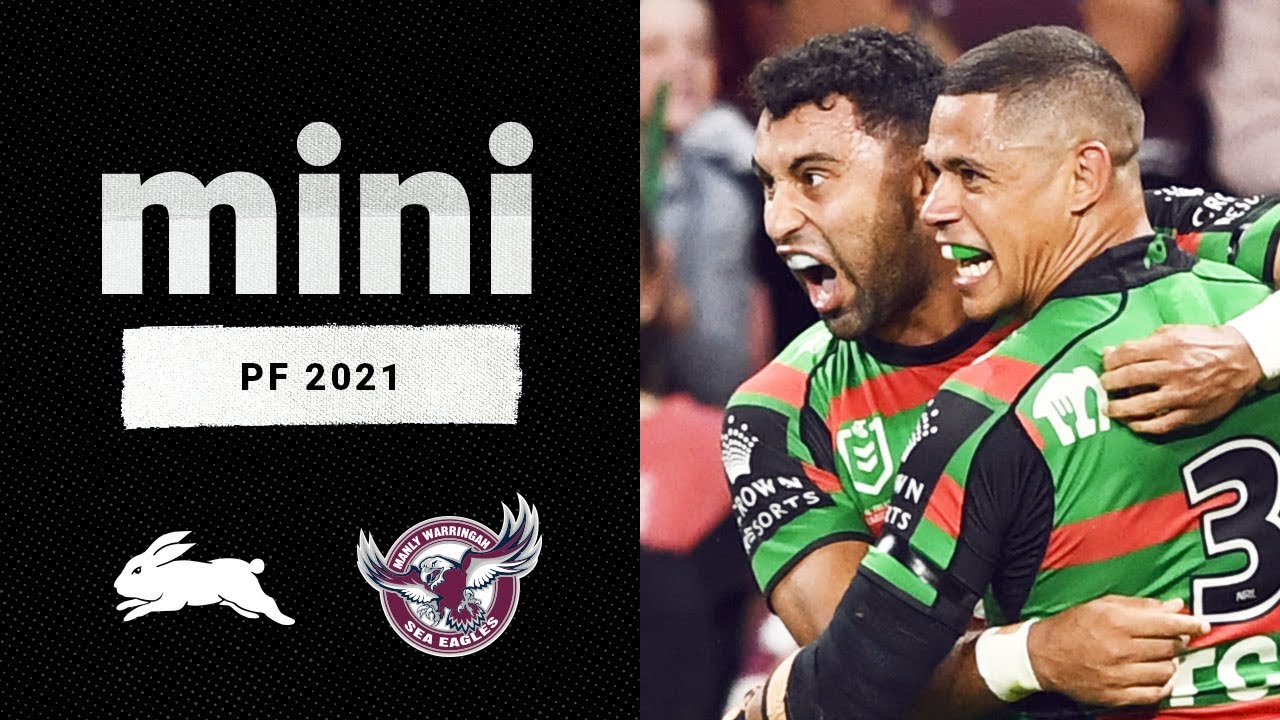 NRL Highlights | Glory, glory | Rabbitohs v Sea Eagles Match Mini | Preliminary Final, 2021 | NRL