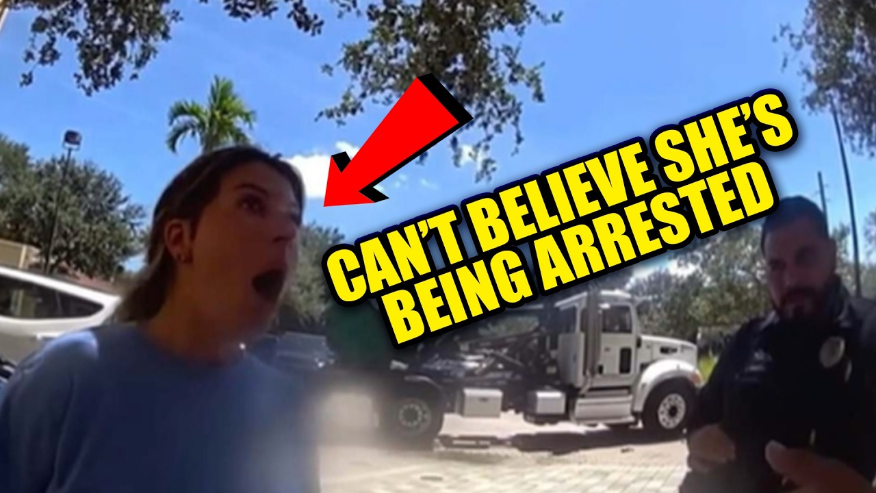 VIDEO: Privileged Karen FAFO After Stealing Black Man's Truck