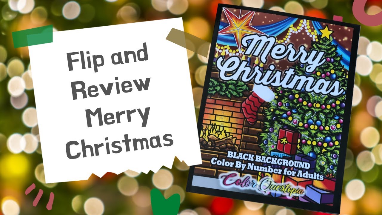 Flip and Review Color Questopia Merry Christmas