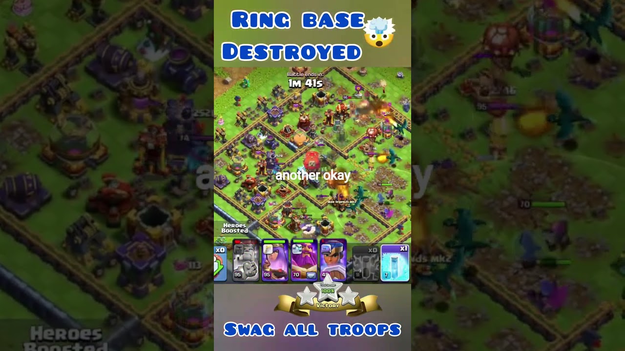swag all troops #coc #clashofclans #youtubeshorts #shorts #short #cocneweventattack