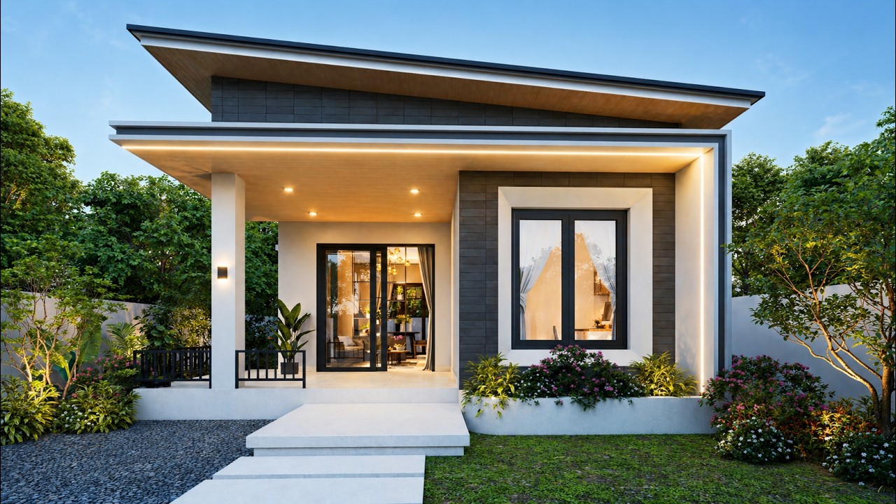 House Design Modern 6x9 Meters | Casa de 6x9 metros