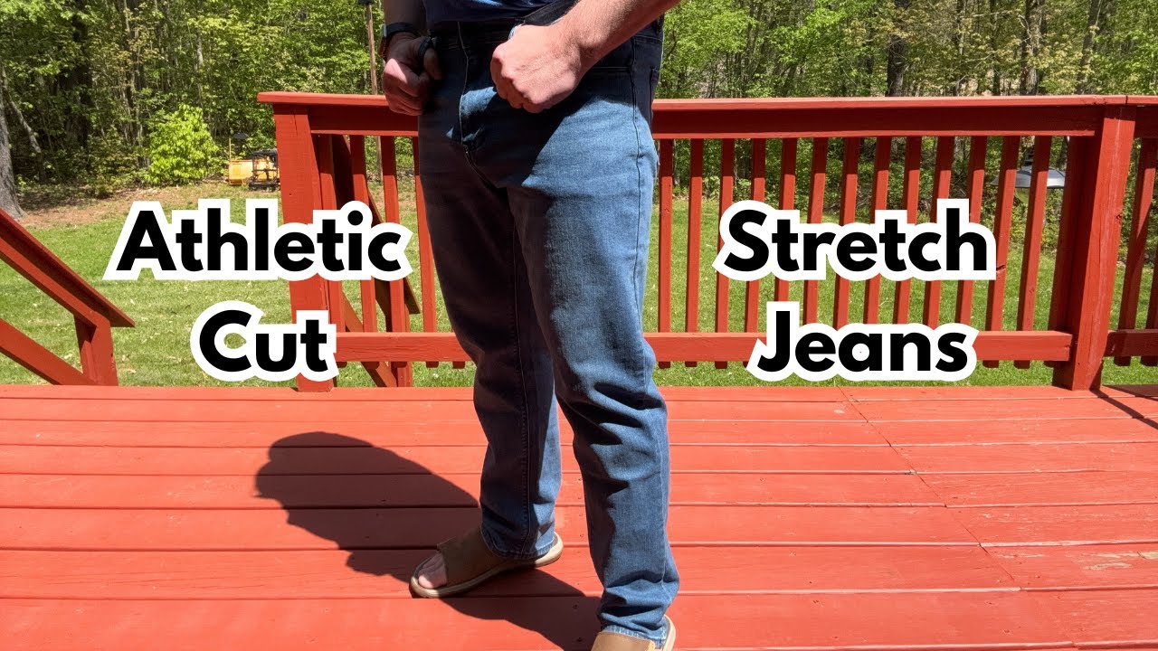 Kenneth Cole REACTION Athletic Fit #Jeans for Men - Soft and Flexible #StretchJeans #review