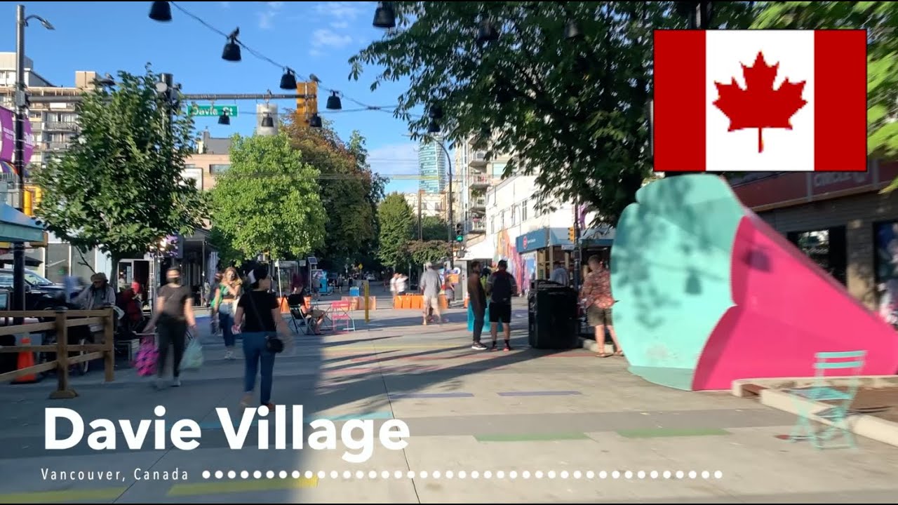 Virtual Tour of Vancouver -Davie Street