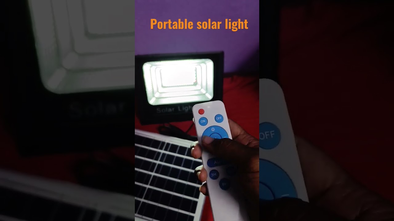 Remote control solar light #shorts#ytshorts#remotecontrollight#solarlight#prallinoneofficial