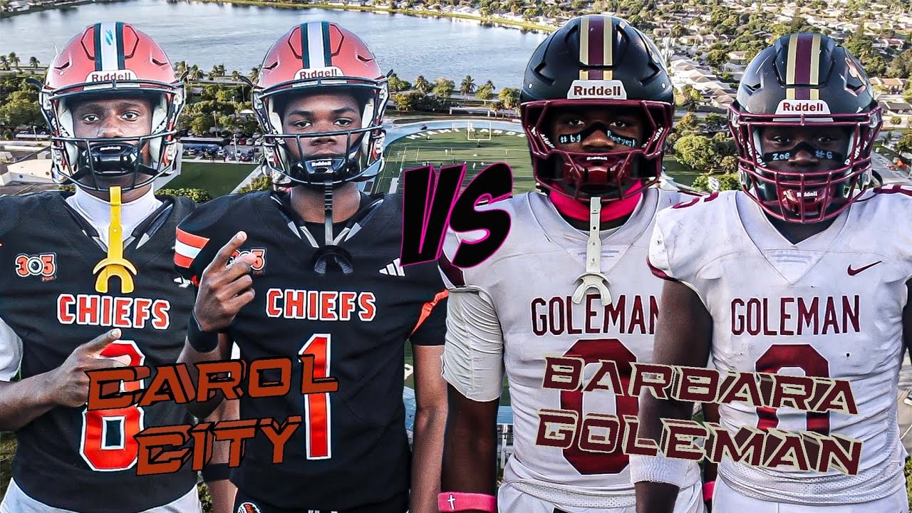 Must See🚨 This Game Turned Out To Be A Thriller 🎢 Carol City 🟠⚫️ Vs Barbara Goleman 🐊