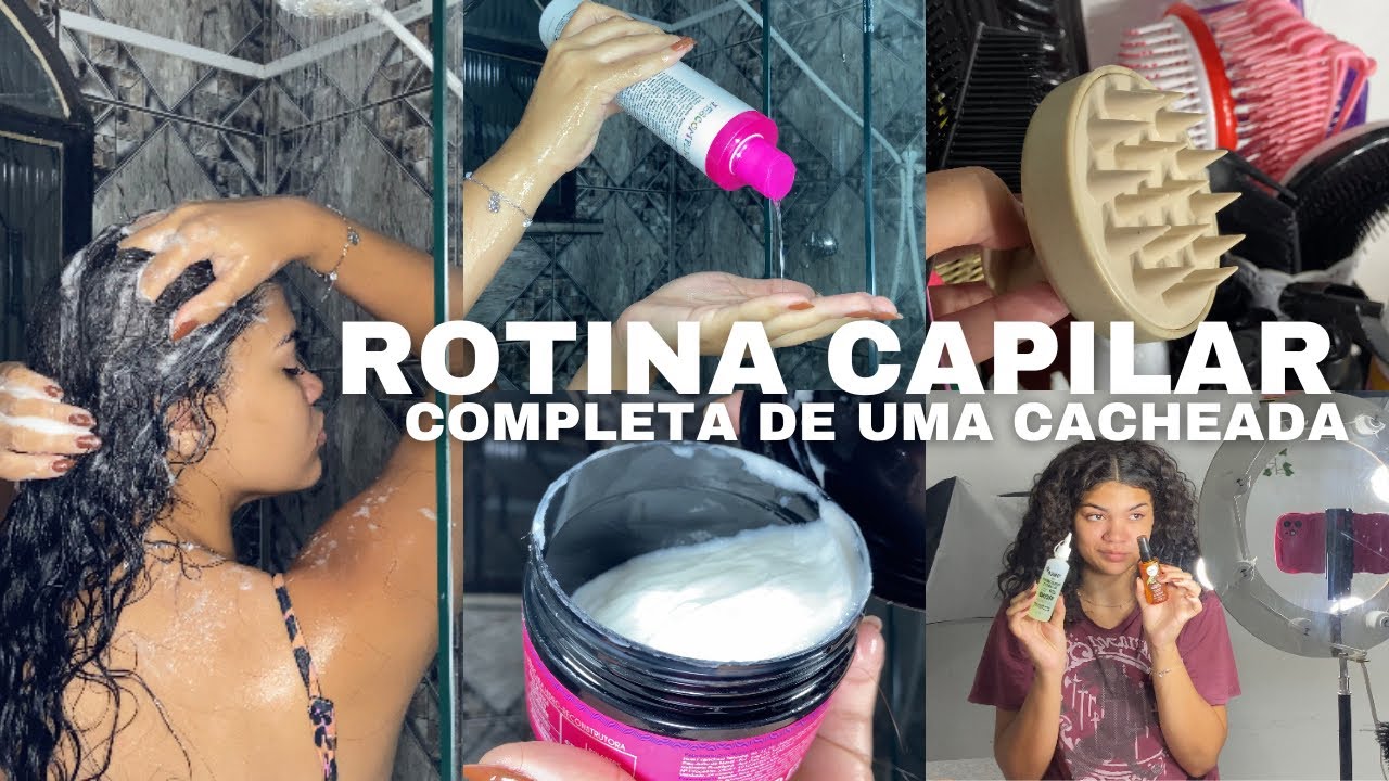 ROTINA CAPILAR COMPLETA PÓS COLORAÇÃO - da lavagem à finalização | Amanda Oliveira
