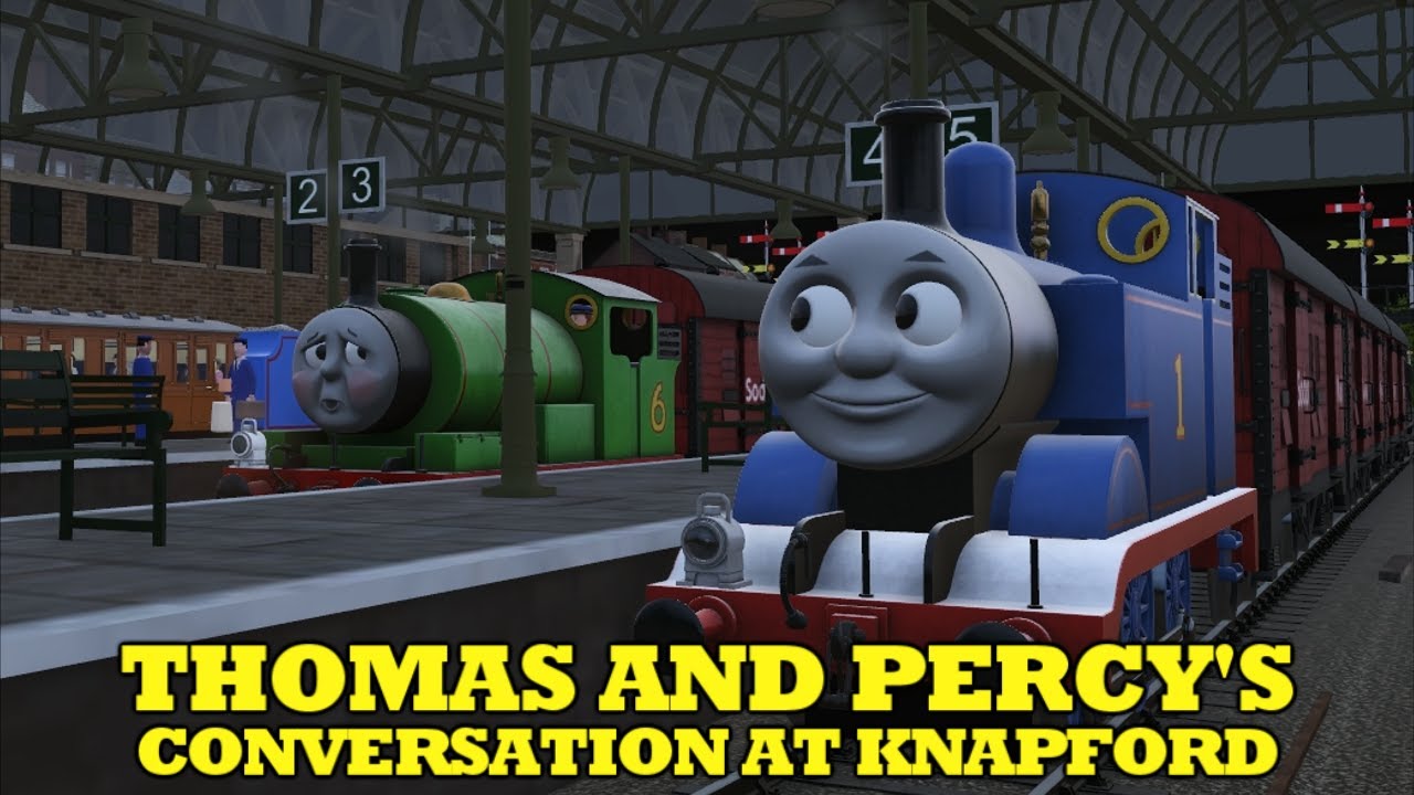 Thomas and Percy's Conversation at Knapford | The Magic Railroad Trainz Remake